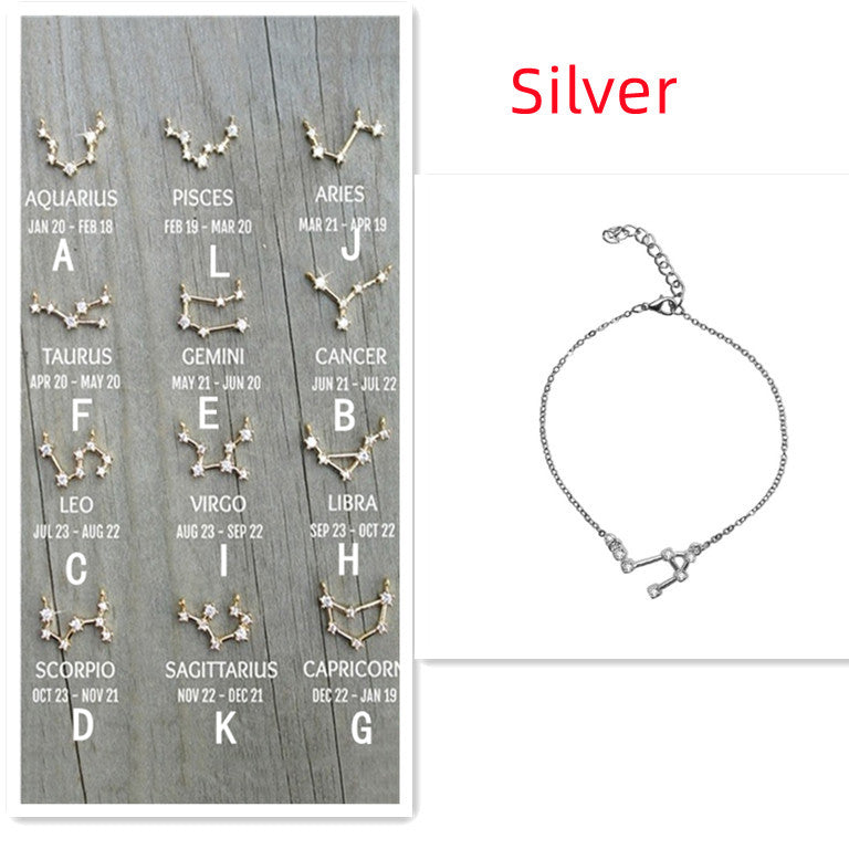 Zodiac Crystal Bracelet