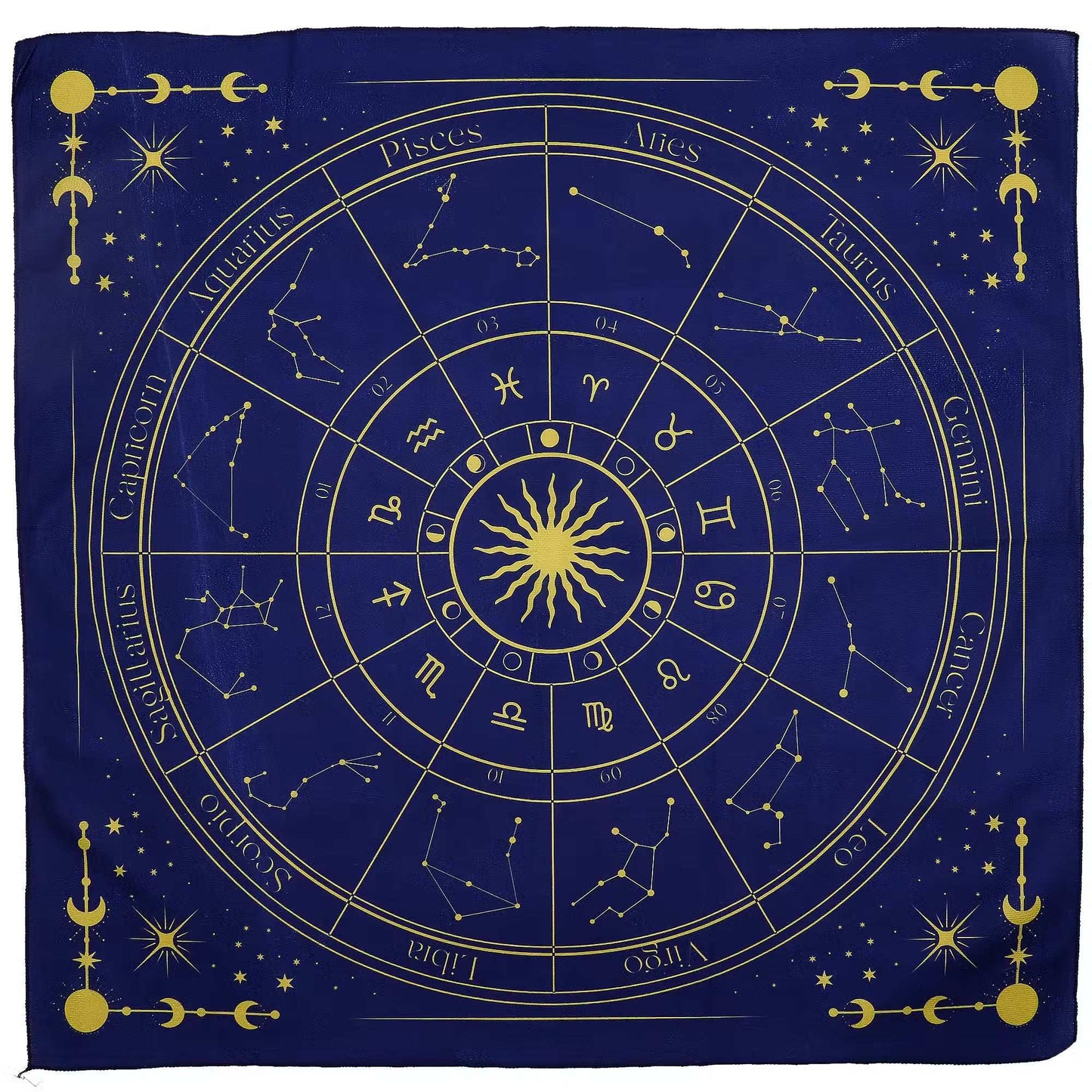 Tarot Reading Cloth - Zodiac