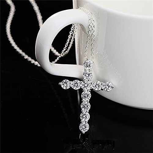 Zircon Jewellery Cross Necklace