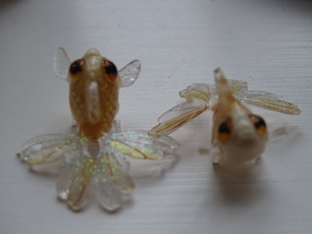 'Fantasia Fantail' Resin Goldfish Pendant