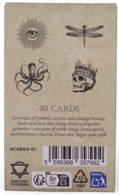 The Spellbook Oracle Cards- Witchcraft Deck