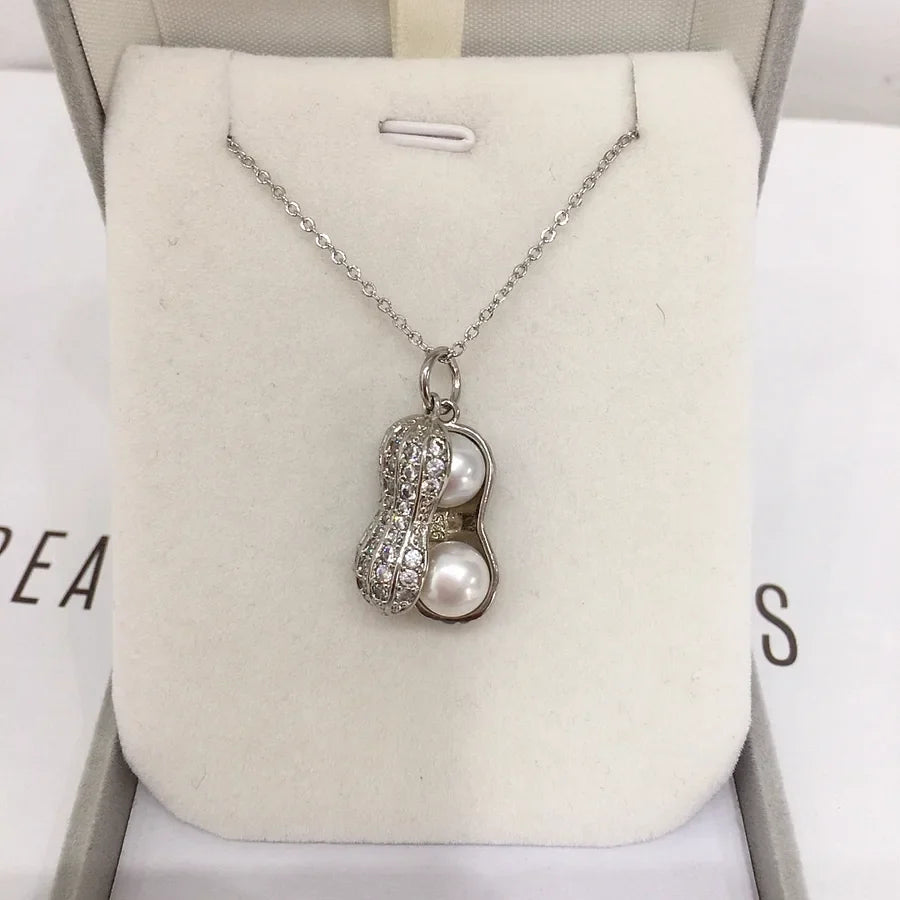 Zhuji Shanxia Luxury High-end Peanut Pearl Pendant