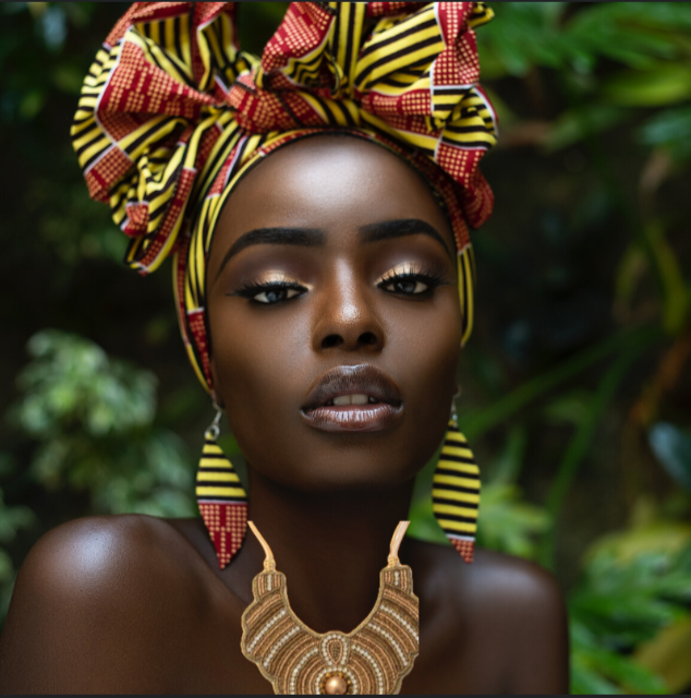 Golden Colour Beads Tribal Ethnic style Adjustable Necklace