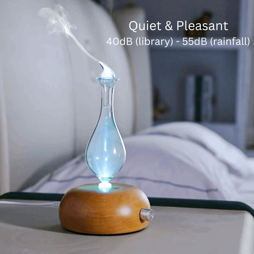 🧘 Meditation Ritual Bundle | Oscar Waterless Diffuser + Essential Oils for Focus & Calm