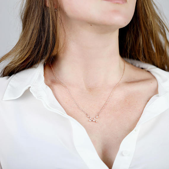 Zodiac Star Sign Necklaces