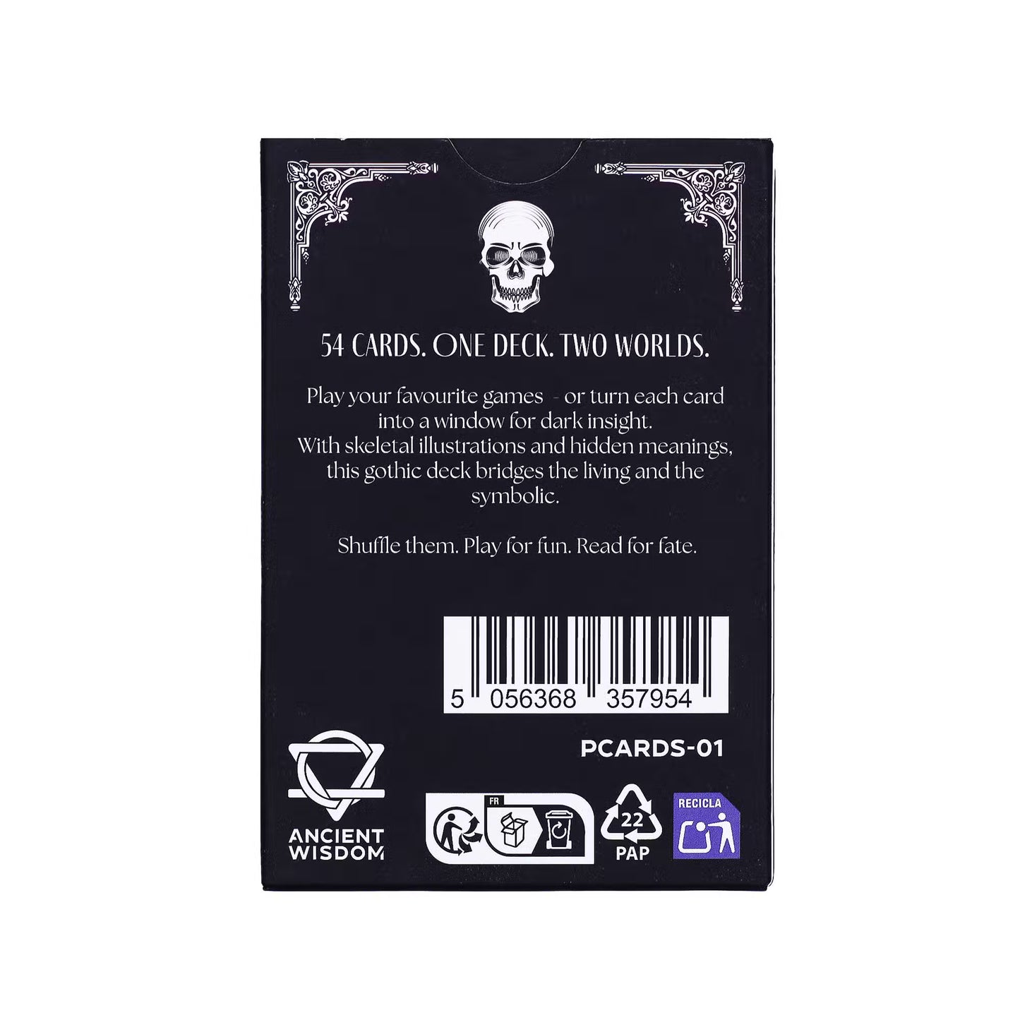 Memento Mori Gothic Playing & Oracle Cards