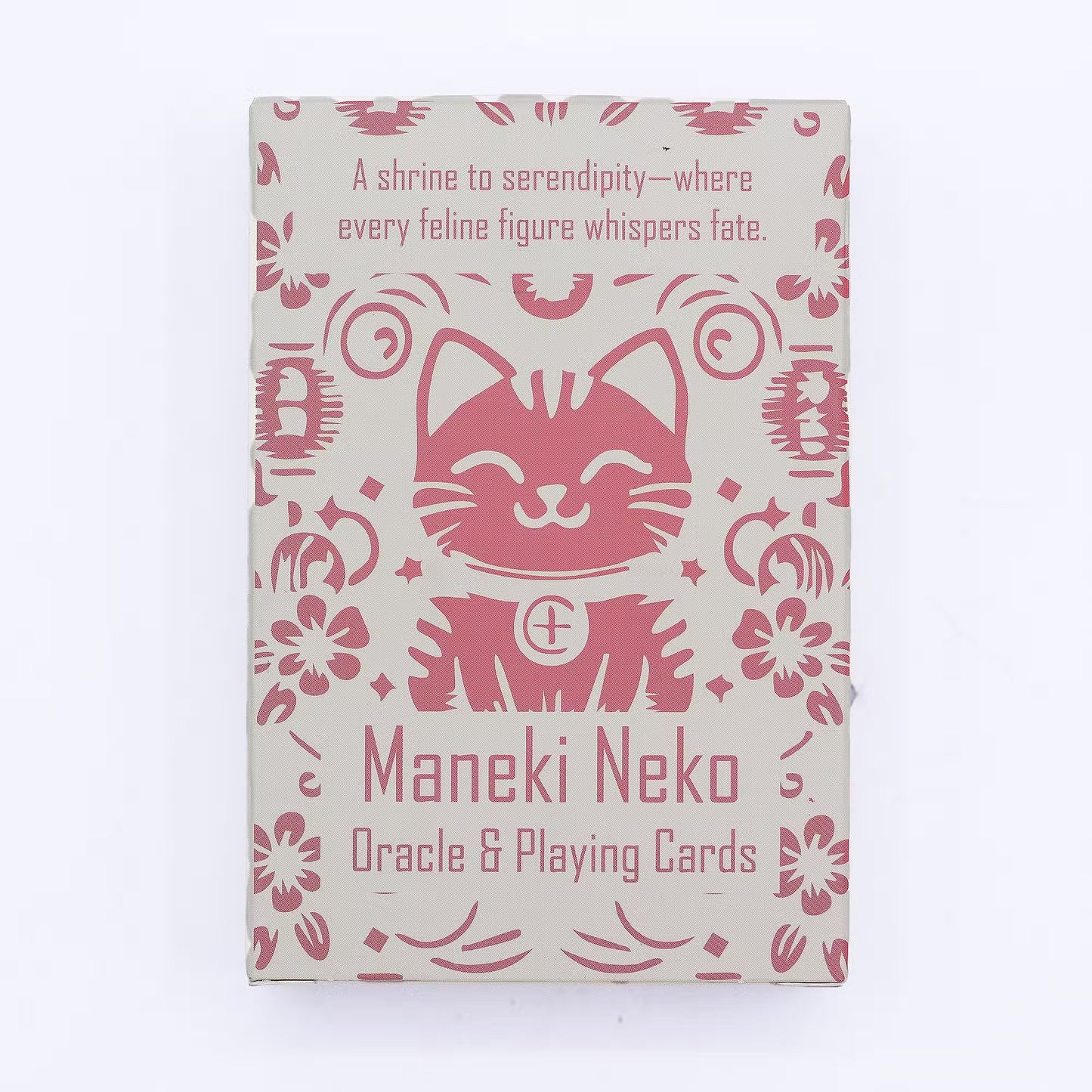 Fortune Cats Playing & Oracle Cards- Maneki Neko Deck