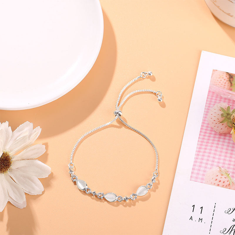 Zircon Flower Bracelets