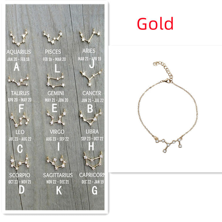 Zodiac Crystal Bracelet