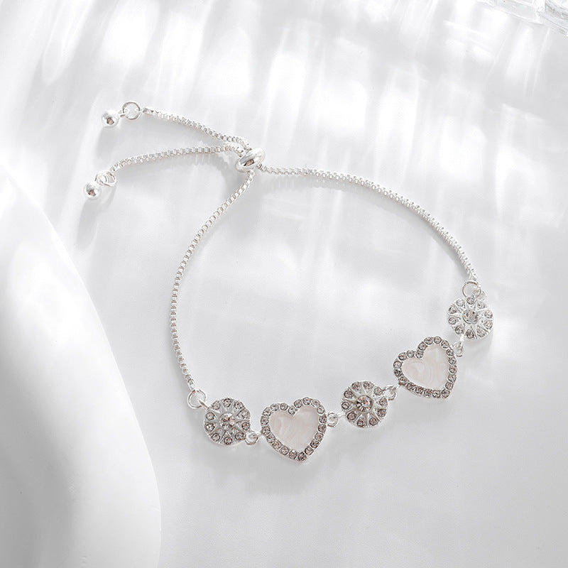 Zircon Flower Bracelets