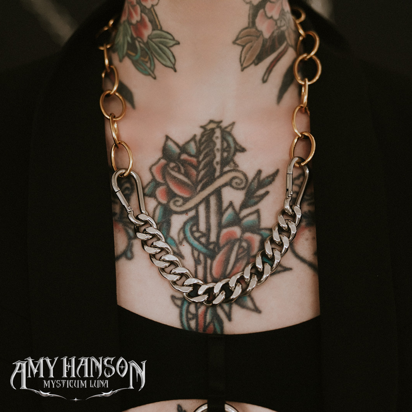 ML x Amy Hanson Anarchy Mixed Metal Necklace