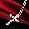 Zircon Jewellery Cross Necklace