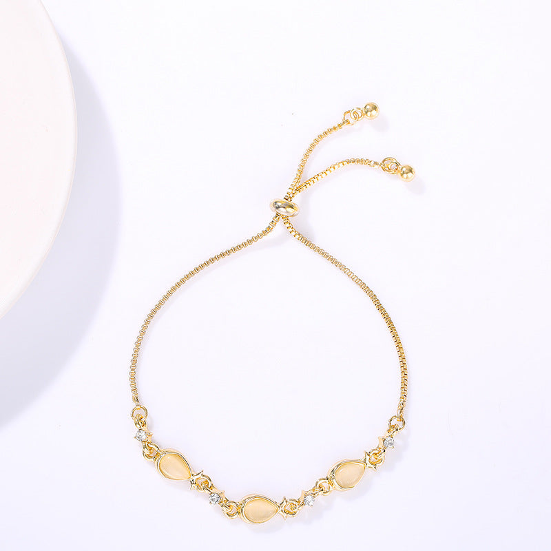 Zircon Flower Bracelets