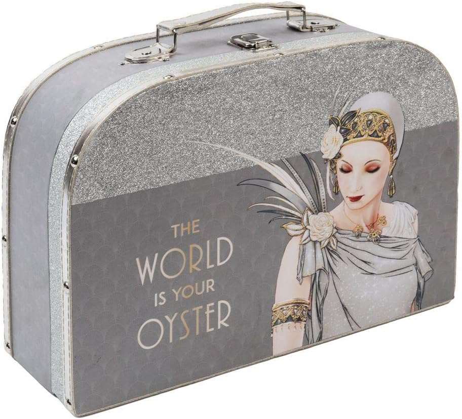 'Charleston' Set of 2 Suitcase Storage Boxes