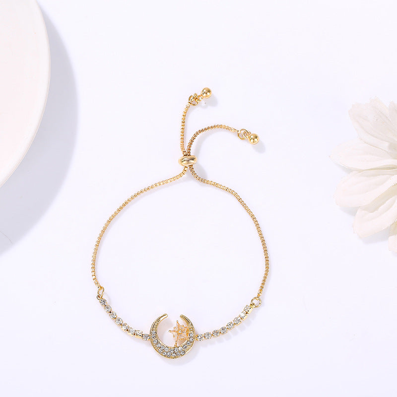 Zircon Flower Bracelets