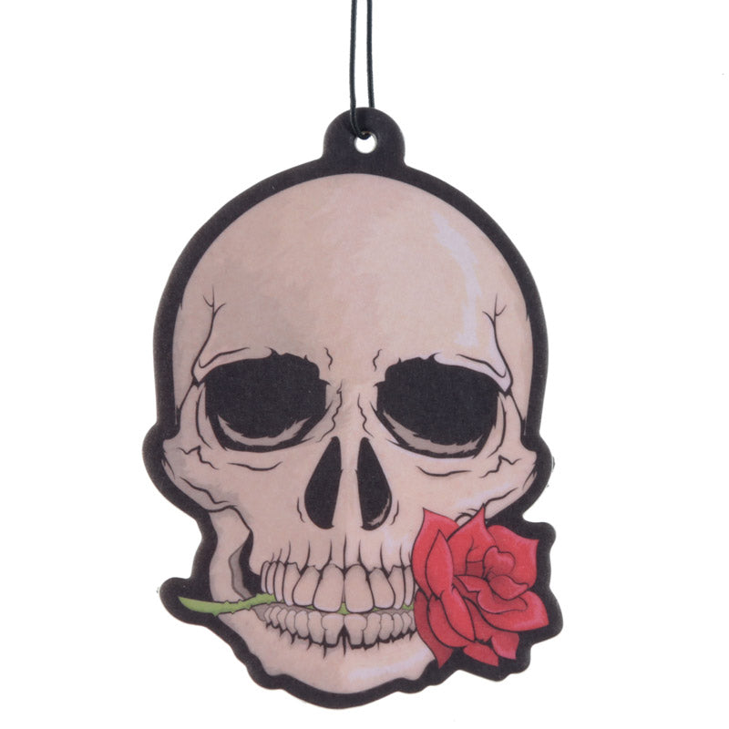 Air Freshener - Rose Scented Gothic Skulls and Roses