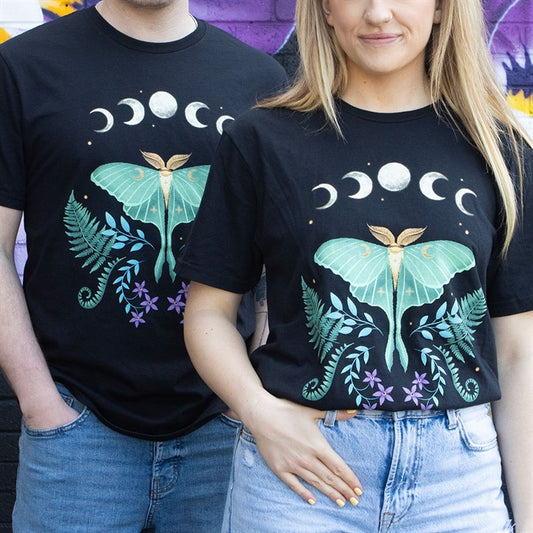 Luna Moth Unisex T-shirt Size XL