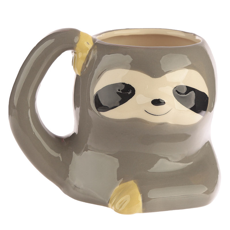 Novelty Shaped Ceramic Mug - Just Hanging Around Sloth