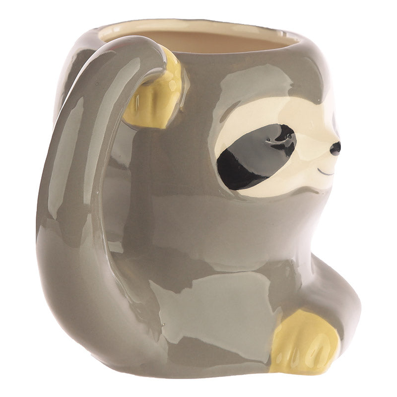 Novelty Shaped Ceramic Mug - Just Hanging Around Sloth