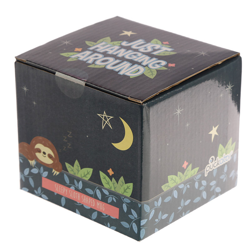 Novelty Shaped Ceramic Mug - Just Hanging Around Sloth