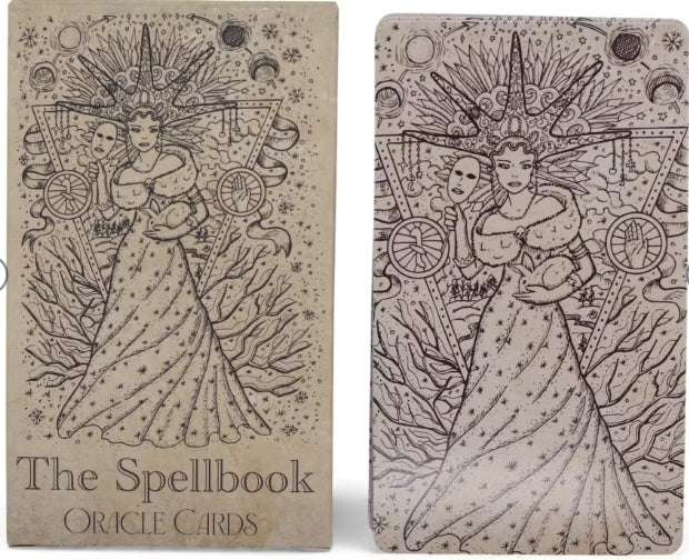 The Spellbook Oracle Cards- Witchcraft Deck