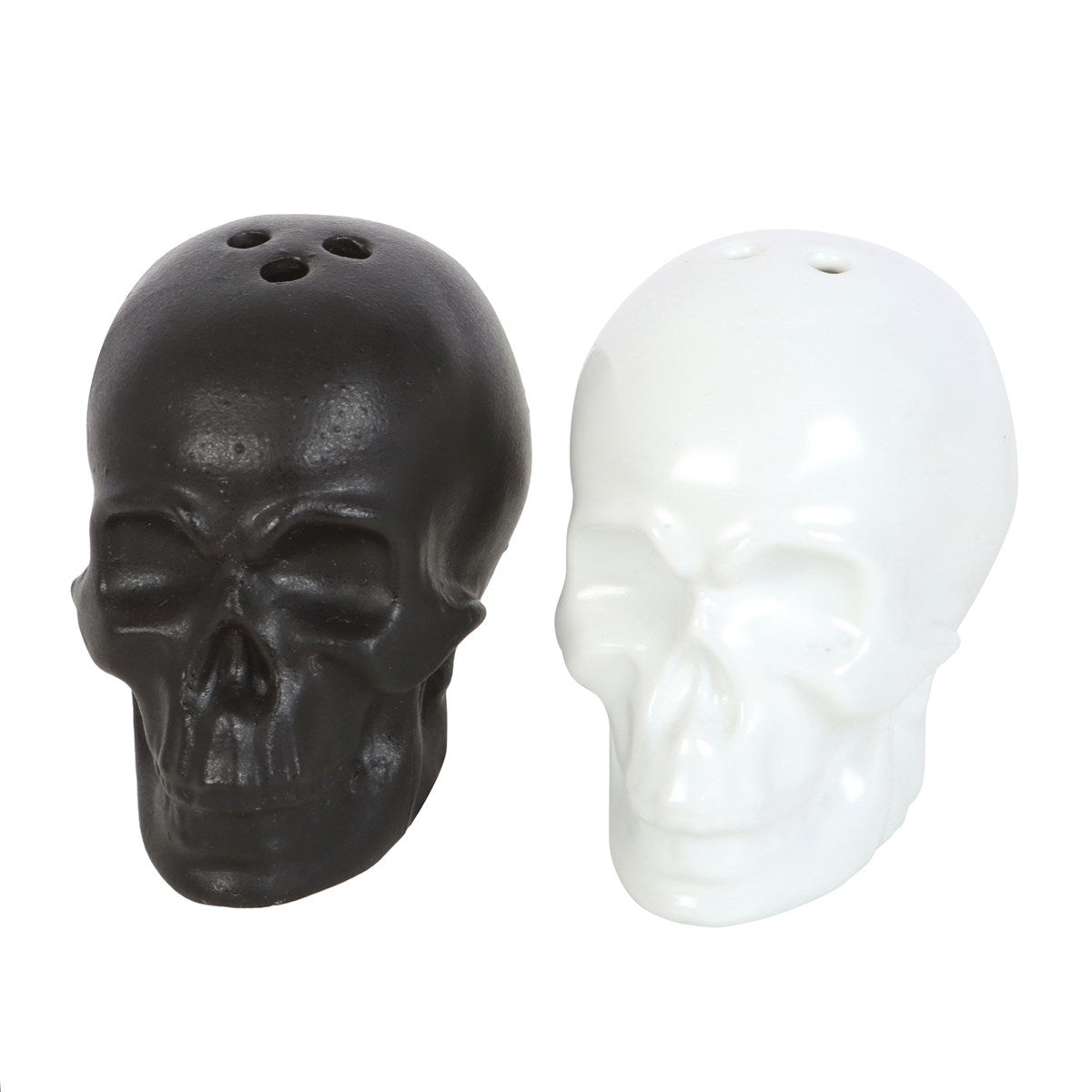 Gothic Gifts Skull Salt and Pepper Shakers