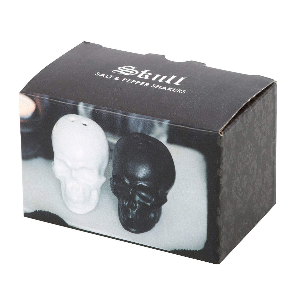 Gothic Gifts Skull Salt and Pepper Shakers