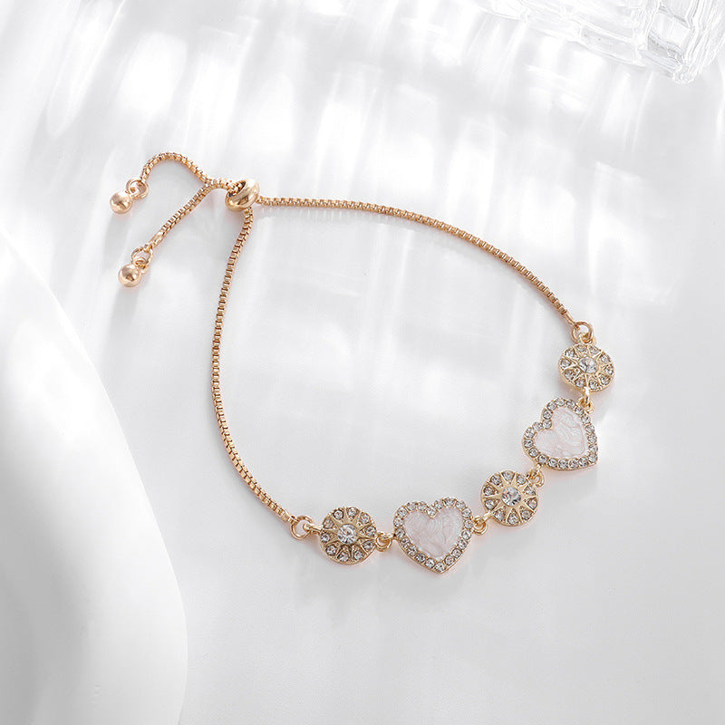 Zircon Flower Bracelets