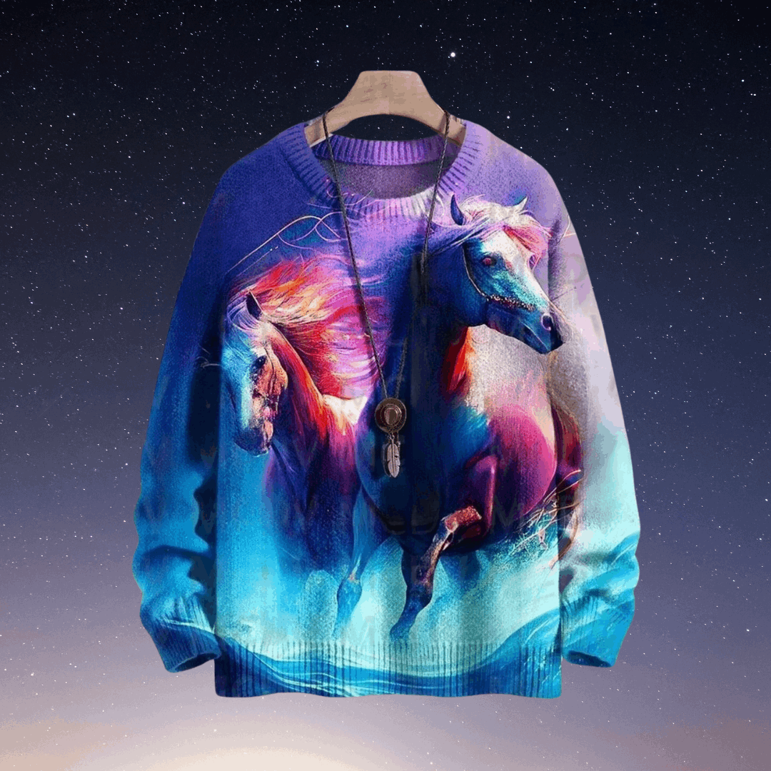 Unisex Multicolour Art Sweater [SELECTION]