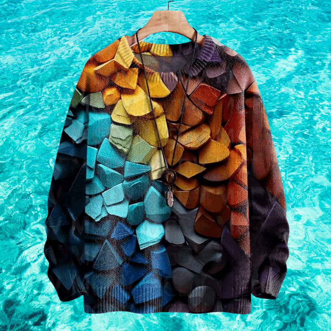 Unisex Multicolour Art Sweater [SELECTION]