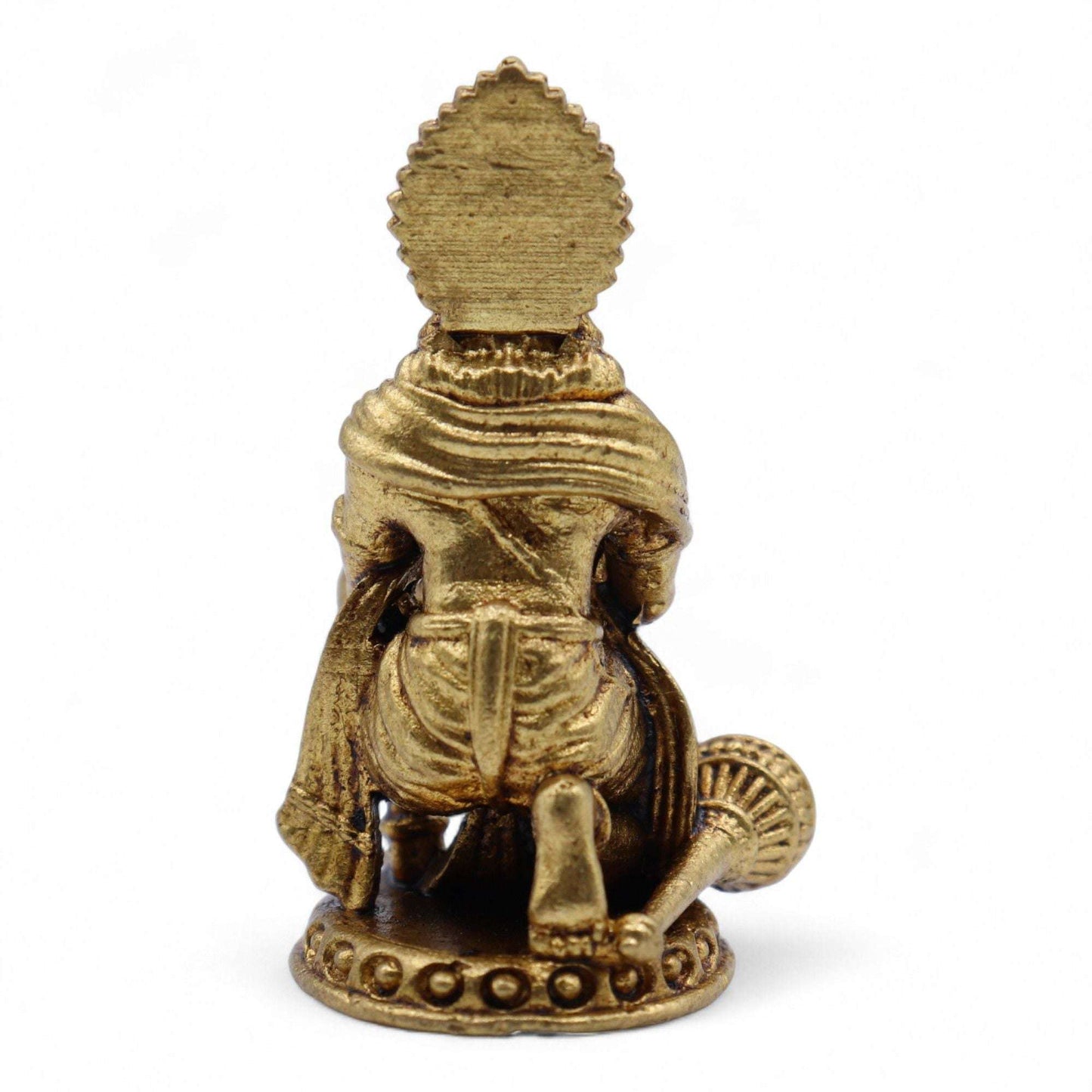 Brass Miniature Gods - Hanuman (30gms)  - 36mm