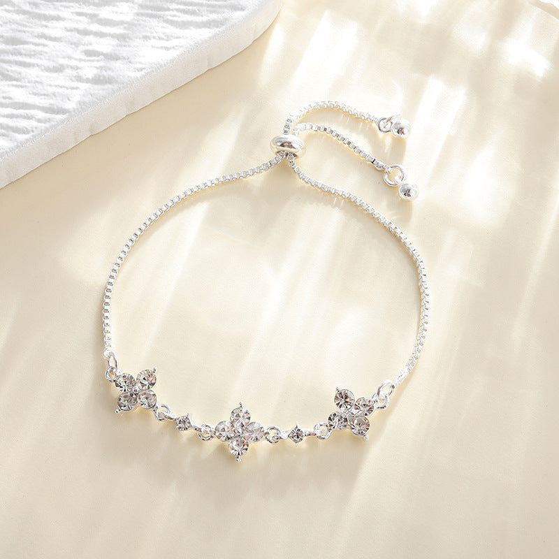 Zircon Flower Bracelets