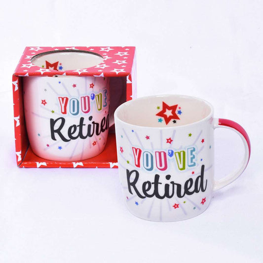 'You've Retired Mug BOXED