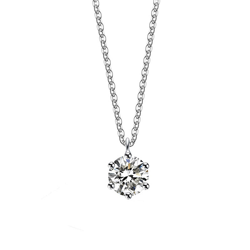 Zircon Pendant Necklace