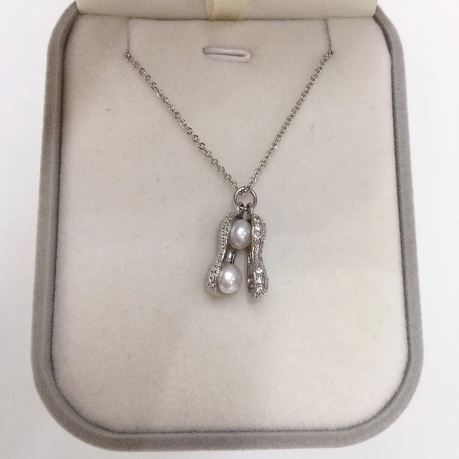 Zhuji Shanxia Luxury High-end Peanut Pearl Pendant