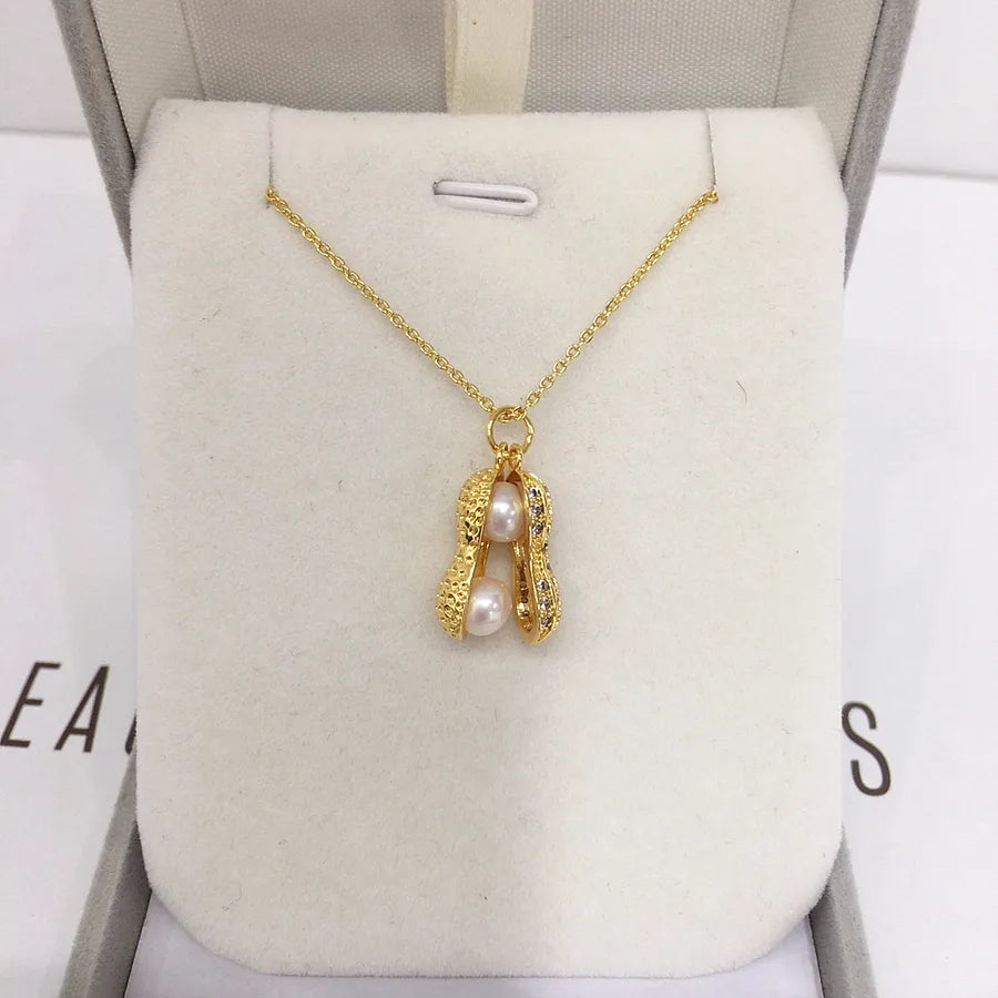 Zhuji Shanxia Luxury High-end Peanut Pearl Pendant